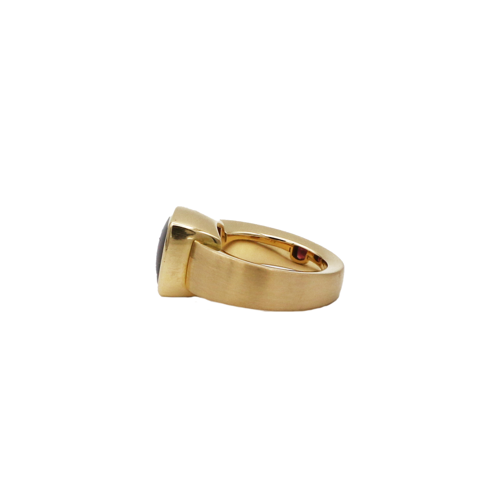 Atelier Böcking Ring Gr.55 Roségold 750 / 18K mit Rhodolith - Bild 4