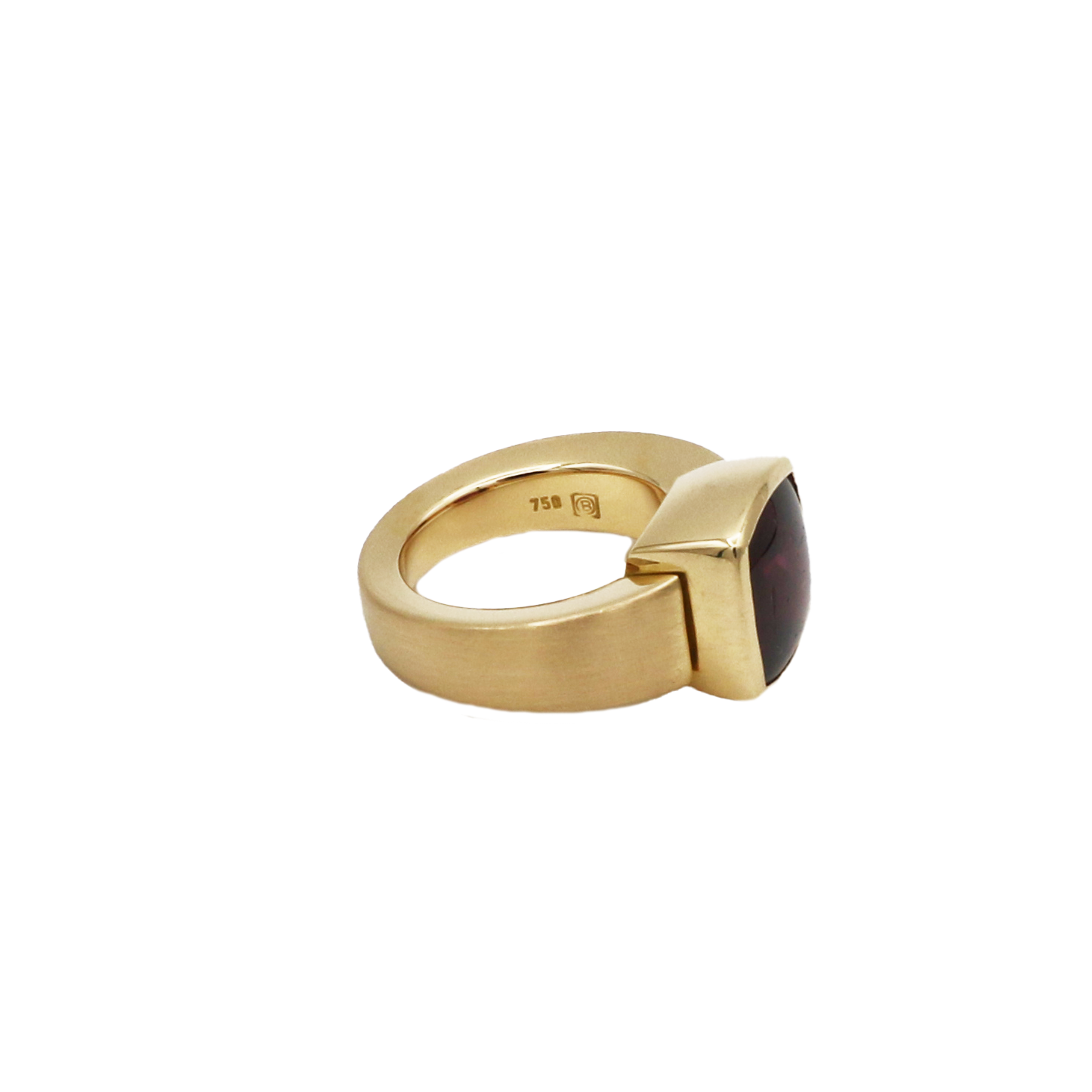 Atelier Böcking Ring Gr.55 Roségold 750 / 18K mit Rhodolith - Bild 5
