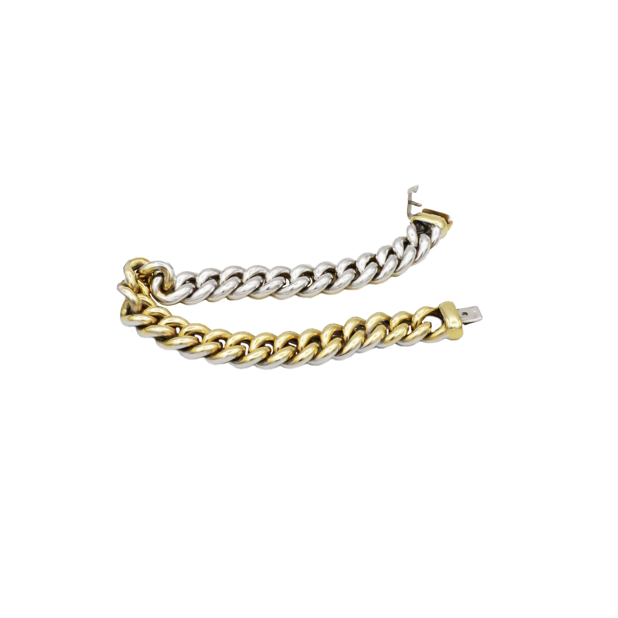 Wendearmband 19cm Bicolor 750 / 18K - Bild 3