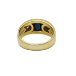 Richarz Saphir Diamant Bandring Gelbgold 585/14K.  Gr. 66 - Bild 4 Vorschau