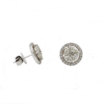 Diamant Ohrstecker Weißgold 750/18K. ca. 1,80ct. - Bild 4 Vorschau