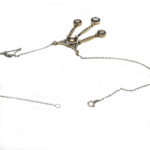 Art Deco Diamant Collier Gelbgold 585/14K Platin - Bild 6 Vorschau