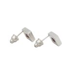 Rosa Turmalin Ohrstecker Weißgold 750/18K.ca. 1ct. - Bild 2 Vorschau