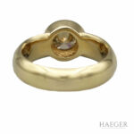Diamant Solitär Ring Gelbgold 750 / 18K. ca. 0,99ct. - Bild 3 Vorschau