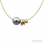 Niessing Schnur m. Diamantanhänger Gelbgold 750 / 18 Kt. & Platin Vorschau