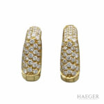 Wempe Diamant Creolen Gelbgold 750 / 18 kt. 0,88 ct. Lupenrein - Bild 4 Vorschau