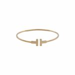 Tiffany & Co. „T“ Wire Armreif Roségold 750 / 18K Vorschau
