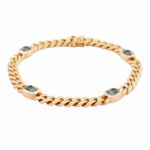 Armband Gelbgold 585 / 14K mit Farbsteinen Vorschau