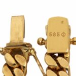 Armband Gelbgold 585 / 14K mit Farbsteinen - Bild 4 Vorschau