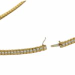 Reviére Collier Gelbgold 750 / 18K mit Diamanten - Bild 4 Vorschau