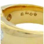 Ring Gr. 63 Gelbgold 750 / 18K mit Diamanten und Rubellit - Bild 6 Vorschau
