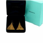 Tiffany & Co. Mesh Netzohrringe in Schalform Gelbgold 750 / 18K - Bild 3 Vorschau