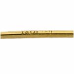 Tiffany & Co. Mesh Netzohrringe in Schalform Gelbgold 750 / 18K - Bild 2 Vorschau
