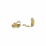 Cartier Paris Ohrclips Gelbgold 750 / 18K mit Diamanten und Saphiren - Bild 6 Vorschau
