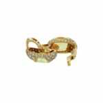 Cartier Paris Ohrclips Gelbgold 750 / 18K mit Diamanten und Saphiren - Bild 8 Vorschau