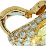 Cartier Paris Ohrclips Gelbgold 750 / 18K mit Diamanten und Saphiren - Bild 7 Vorschau