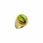Fochtmann Ring Gelbgold 750 / 18K mit Peridot - Bild 6 Vorschau