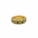 Saphir & Chrysoberyll Ring Gelbgold 750/18K. Gr. 54 - Bild 3 Vorschau