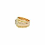 Chopard Happy Diamond Ring Gr. 56 Gelbgold 750 / 18K mit Diamanten, Fullset - Bild 2 Vorschau