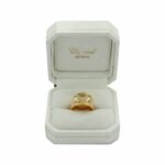 Chopard Happy Diamond Ring Gr. 56 Gelbgold 750 / 18K mit Diamanten, Fullset - Bild 6 Vorschau