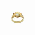 Chopard Happy Diamond Ring Gr. 56 Gelbgold 750 / 18K mit Diamanten und Rubinen - Bild 4 Vorschau