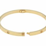 Cartier Love Armreif Gelbgold 750 / 18K mit ca. 0,15 ct Diamanten, Fullset - Bild 4 Vorschau