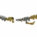 Armband Elefanten Gelbgold, Weißgold 750 / 18K mit ca. 0,25 ct Diamanten - Bild 3 Vorschau