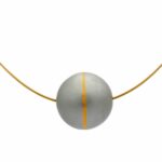 Niessing Schnur mit Kugel 42cm Platin / Gelbgold - Bild 4 Vorschau