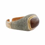 Diamant Mondstein Armspange Roségold 750/18K. ca. 7,32ct. - Bild 2 Vorschau