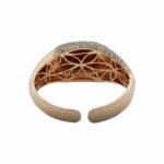 Diamant Mondstein Armspange Roségold 750/18K. ca. 7,32ct. - Bild 3 Vorschau