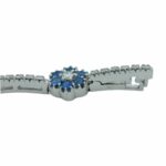 Diamant Saphir Armband Weißgold 750/18K - Bild 4 Vorschau