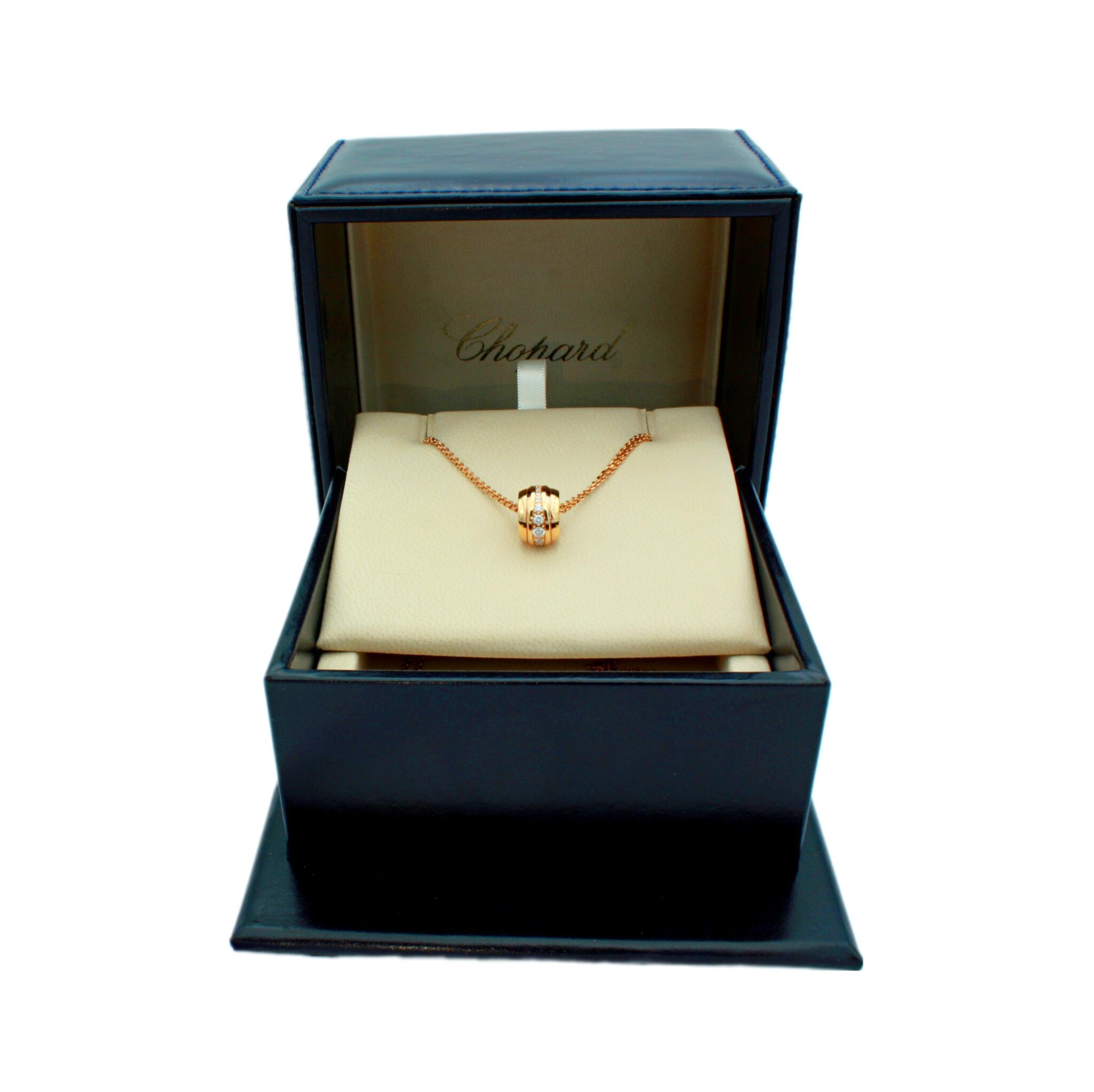Chopard La Strada Kette 50cm Roségold mit Diamanten / Full Set - Bild 2