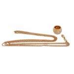 Chopard La Strada Kette 50cm Roségold mit Diamanten / Full Set - Bild 4 Vorschau