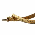 Blautopas Diamant Collier Gelbgold 750/18K & 585/14K. - Bild 4 Vorschau