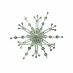 Schneeflocken Brosche Weißgold 750 / 18K mit 2,69ct Diamanten - Bild 4 Vorschau