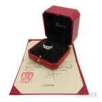 Cartier Panthere Maillon Diamant Ring Weißgold 750 / 18 Kt. ca. 0,53ct Full Set - Bild 3 Vorschau