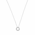 Kette mit Anhänger Weißgold 750 / 18K mit ca. 0,34ct Diamanten Vorschau