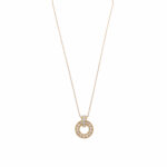 Kette mit Anhänger Gelbgold 750 / 18K mit ca. 0,80 ct Diamanten Vorschau