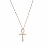 Ankh Anhänger mit Kette Gelbgold 750 / 18K mit ca. 0,45ct Diamanten Vorschau
