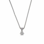 Christ Solitärkette mit 0,24ct Diamant Weißgold Anhänger 585 Kette 333 Vorschau