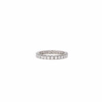 Memoire Ring Weißgold 750 / 18K mit ca. 0,5ct Diamanten Vorschau