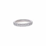 Memoire Ring Gr.64 Weißgold 585 / 14K mit ca. 3,8ct Diamanten Vorschau
