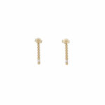 Ohrhänger Gelbgold 585 / 14K mit 0,04ct Diamanten Vorschau
