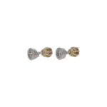 Solitär Ohrstecker in Zargenfassung mit ins. ca. 0,4ct - Bild 4 Vorschau