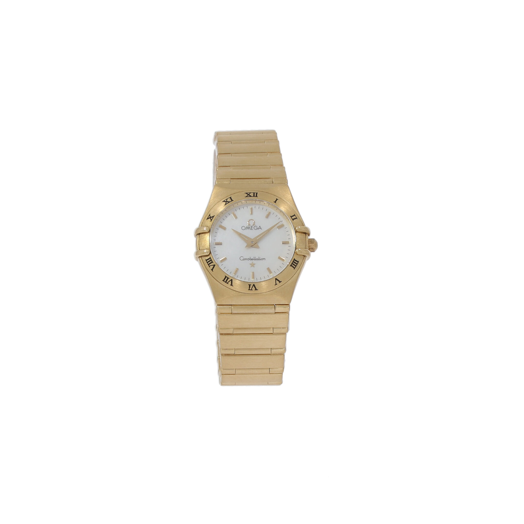 Omega Constellation Quartz Gold 18K Mother of Pearl