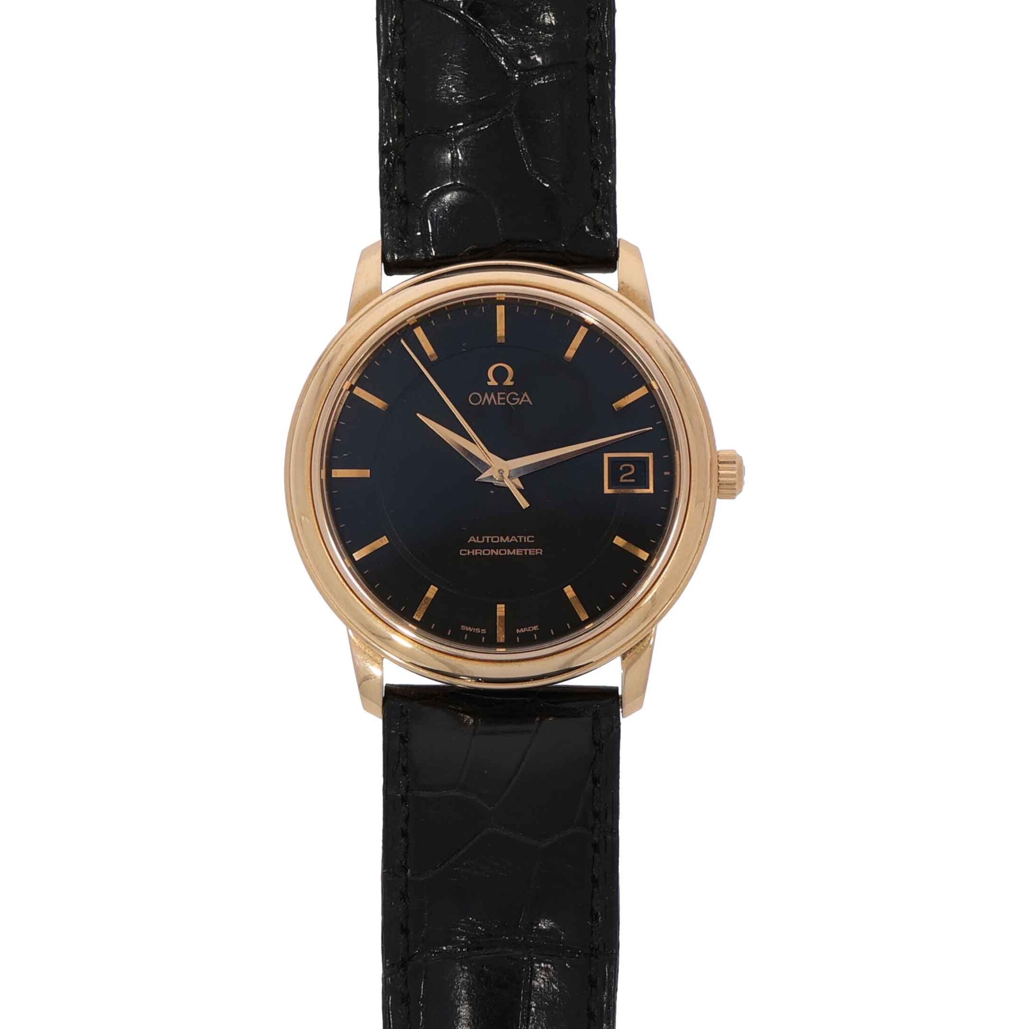 Omega De Ville Prestige Limited Edition 984/1120 Rotgold New Old Stock - Bild 5