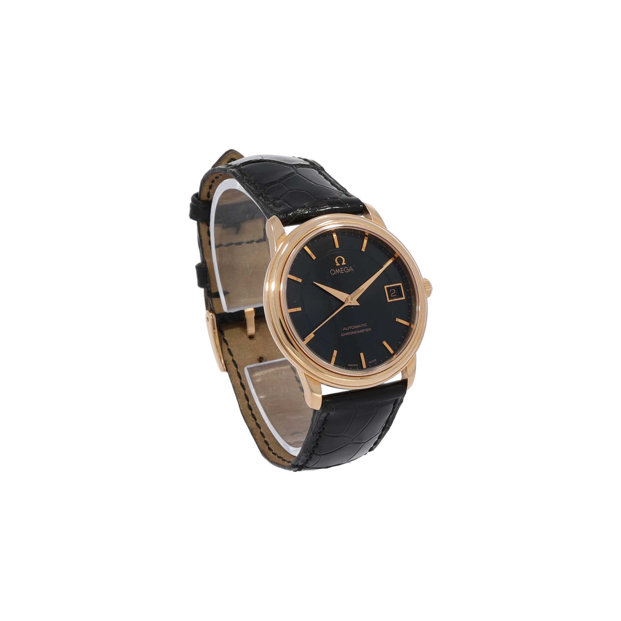 Omega De Ville Prestige Limited Edition 984/1120 Rotgold New Old Stock - Bild 3