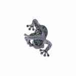 Pasquale Bruni Frosch Ring Weißgold 750 / 18K mit Tsavolithe und Diamanten - Bild 4 Vorschau