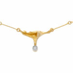Lapponia Diamant Collier Gelbgold 750/18K. ca. 44,5cm - Bild 2 Vorschau