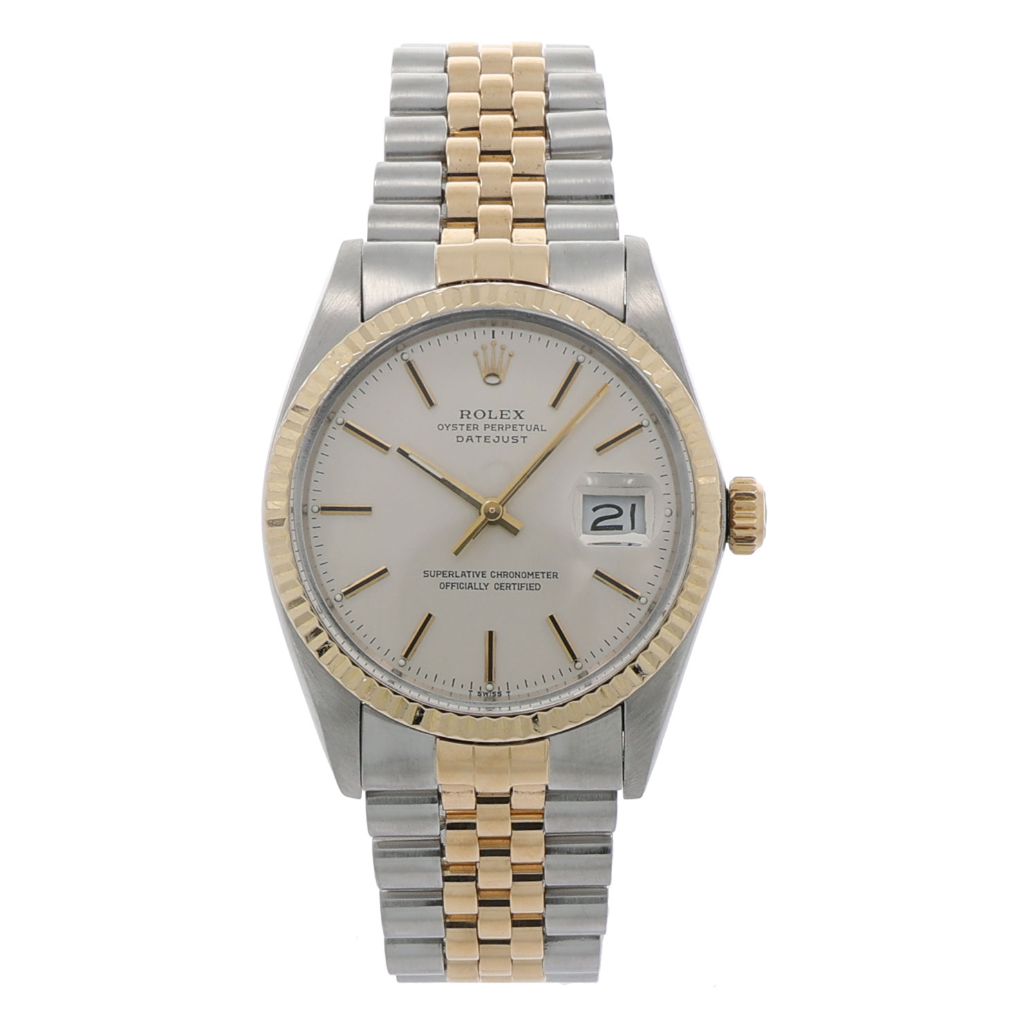 Rolex Datejust 36 Ref. 16013 Steel/Gold 18K Jubilée ca. 1983